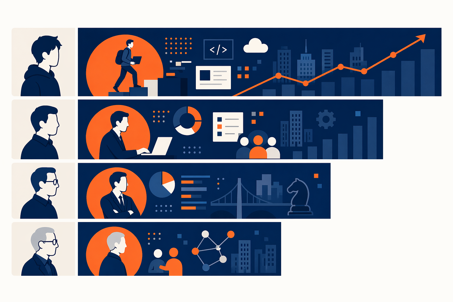 年代別求人構造のイメージ