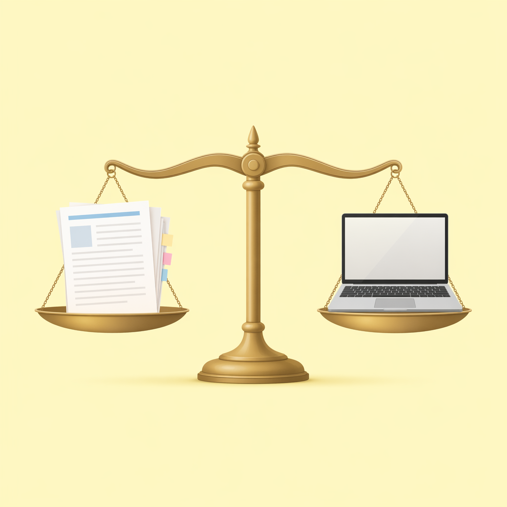 手取りを電卓で試算しているエンジニアのデスク