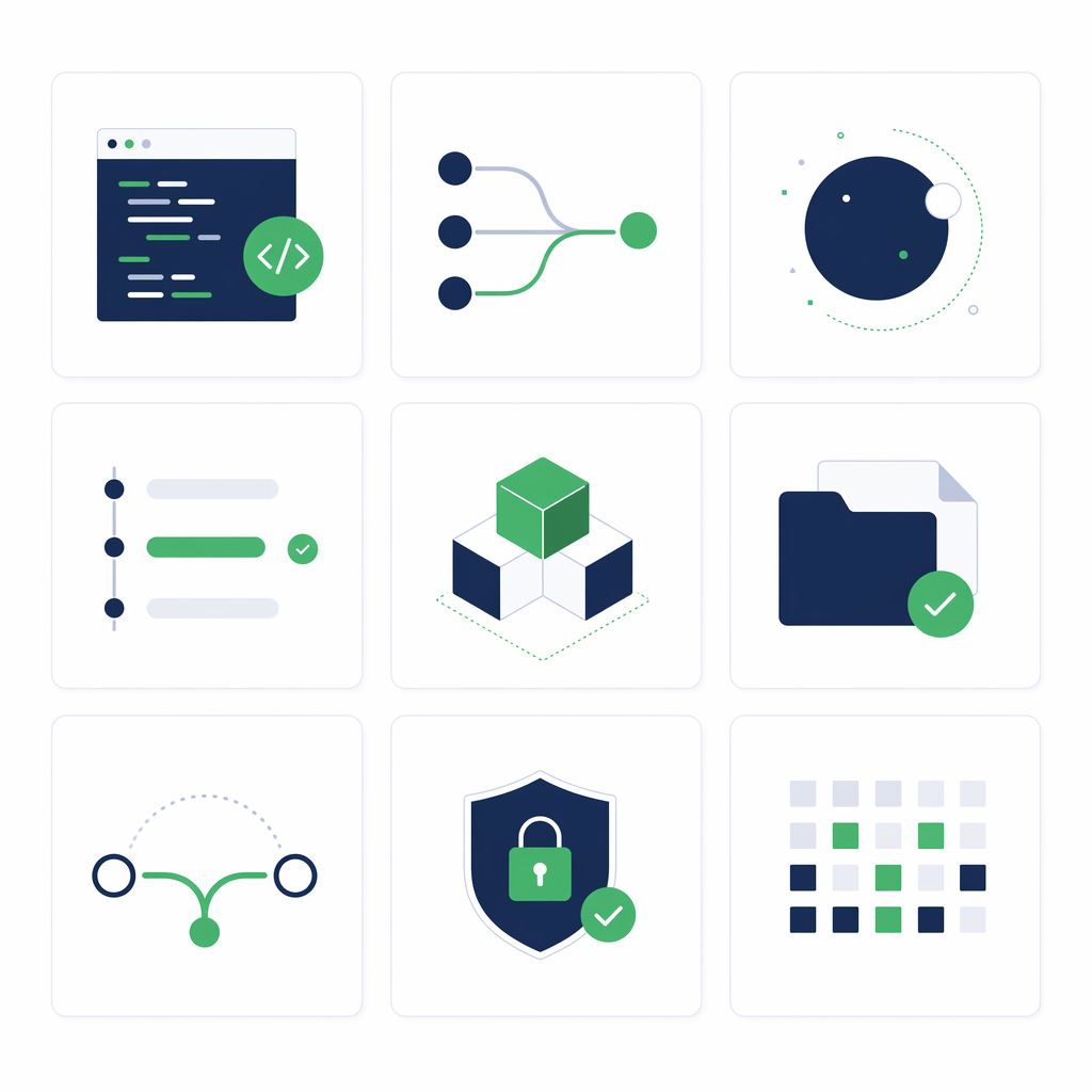 ポートフォリオで見られる観点を整理したチェックリストのイメージ